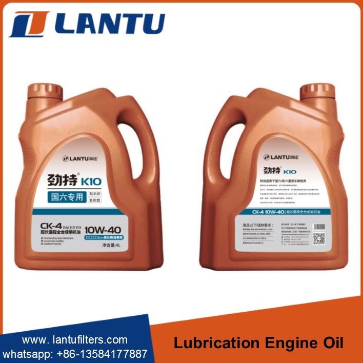 LANTU Heavy Duty Truck Lubricating Oil Full Synthetic Diesel Engine Oil K10 SAE 15W-40  Keep Engine Clean